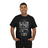 Turntable Patent Cotton Tee Shirt