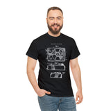 Turntable Patent Cotton Tee Shirt