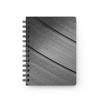 Vinyl Record Grooves Picture- Spiral Bound Notebook Journal