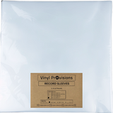 12" LP Outer Record Sleeves - 3.0 Mil. Polyethylene