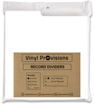 Record Dividers for 7" 45RPM Vinyl Record Collections