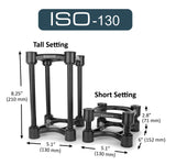 IsoAcoustics Iso-130 Speaker Isolation Stands (Pair)