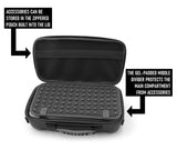 CASEMATIX Travel Carry Case For Audio-Technica Sound Burger