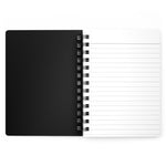 Vinyl Record Grooves Picture- Spiral Bound Notebook Journal