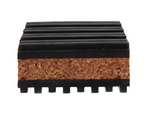 Isolation Pads: Cork + Rubber (2" x 2" x 7/8") (4 count)