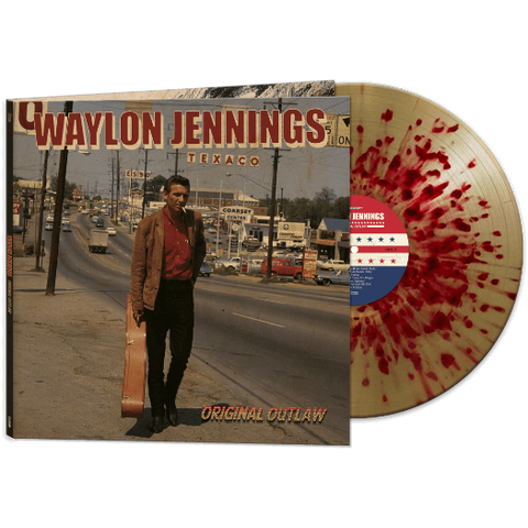 Waylon Jennings - Original Outlaw (Red/Gold Splatter) (LP)