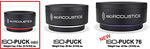 IsoAcoustics Iso-Puck Series Acoustic Isolators (Iso-Puck Mini, 6 lbs max/Unit, 8-Pack) - Vinyl Provisions