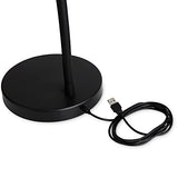 Reliable UberLight Flex 4200TL Task Light – LED Portable Desk Light with Round Base, USB Connection, 26.5” Flexible Gooseneck, 270° Rotational Head, and up to 60,000 Hours of Use (Black) - Vinyl Provisions