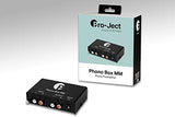 Pro-Ject Phono Box MM DC Phonograph Preamplifier,Black - Vinyl Provisions