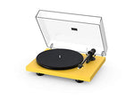 Pro-Ject Debut Carbon EVO, Audiophile Turntable with Carbon Fiber tonearm, Electronic Speed Selection and pre-Mounted Sumiko Rainier Phono Cartridge (Satin Golden Yellow) - Vinyl Provisions