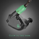 Campfire Audio Holocene in Ear Monitor | IEM Audiophile Earbud | MMCX Smoky Litz Detachable Audio Cable | Glow in The Dark in Ear Headphone - Vinyl Provisions