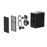 ELAC Uni-Fi 2.0 UB52 Bookshelf Speakers (Pair), Black (UB52-BK) - Vinyl Provisions