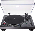 Audio-Technica AT-LP120XUSB-BK Direct-Drive Turntable (Analog & USB), Fully Manual, Hi-Fi, 3 Speed, Convert Vinyl to Digital, Anti-Skate and Variable Pitch Control Black - Vinyl Provisions