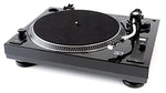 Music Hall US-1 Belt Driven Turntable with a Built-in Phono Preamp and a Pre-Mounted Audio Technica MM Cartridge in a Static Balanced S-Shaped tonearm w/Detachable headshell - Vinyl Provisions