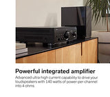 Denon PMA-1700NE Integrated Amplifier (140W x 2), Built-in USB-DAC & Phono Equalizer, Analog Mode, Ultra-High Current Power Circuit, Advanced AL32 Processing Plus, Hi-Res Audio Certified, Silver - Vinyl Provisions