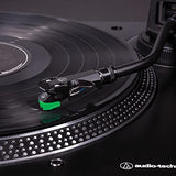 Audio-Technica AT-LP120XUSB-BK Direct-Drive Turntable (Analog & USB), Fully Manual, Hi-Fi, 3 Speed, Convert Vinyl to Digital, Anti-Skate and Variable Pitch Control Black - Vinyl Provisions