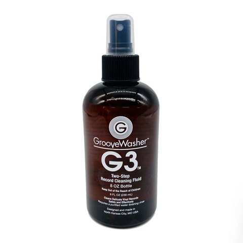 G3 Two-Step Record Cleaning Fluid - 8oz Bottle - Great for Record Cleaning Machines - Vinyl Provisions