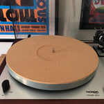 Cork Turntable Mat With Record Label Recess - Vinyl Provisions