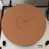 Cork Turntable Mat With Record Label Recess - Vinyl Provisions