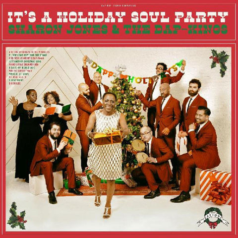 Sharon Jones & The Dap-Kings - It's A Holiday Soul Party (Candy Cane Vinyl) (LP) - Vinyl Provisions