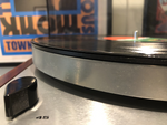 Acrylic Black Turntable Mat With Record Label Recess - Vinyl Provisions