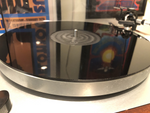 Acrylic Black Turntable Mat With Record Label Recess - Vinyl Provisions